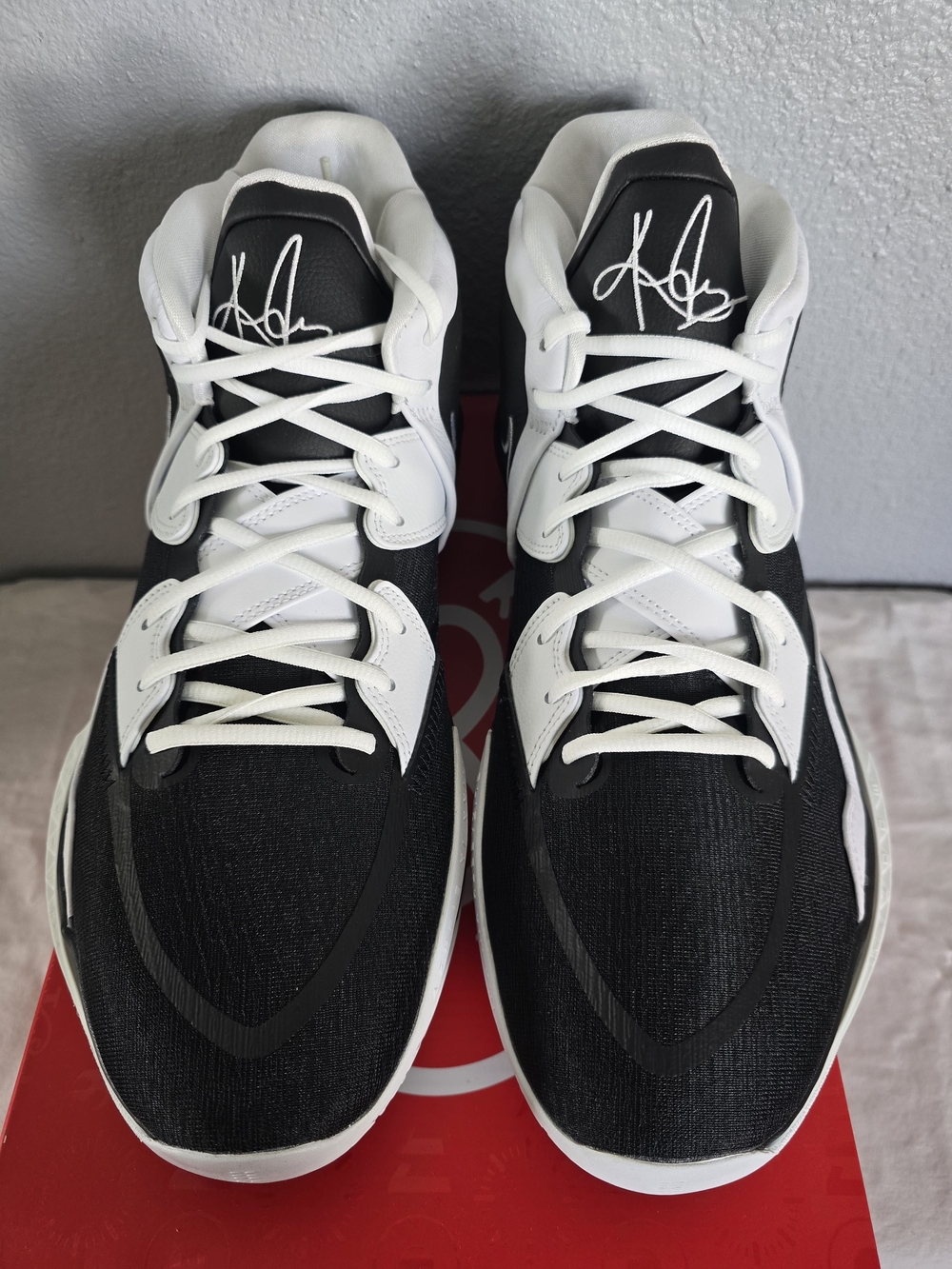 Nike Kyrie Infinity TB Promo Black & White High-Top Basketball Shoes - Picture 4 of 6
